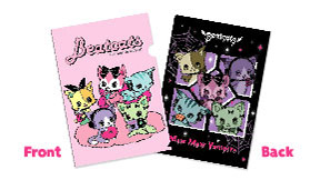 Beatcatsクリアファイル 【♪Beatcats&MewMewVimpire】