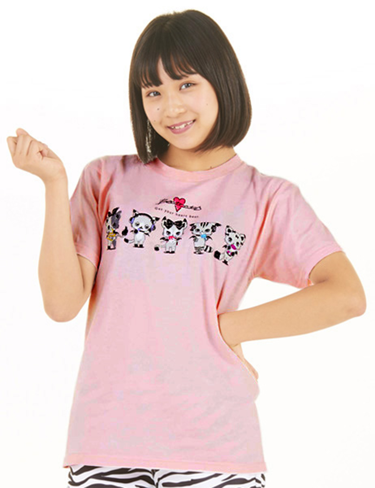 BeatcatsTシャツ④(ピンク)　キャラクター 商品画像05