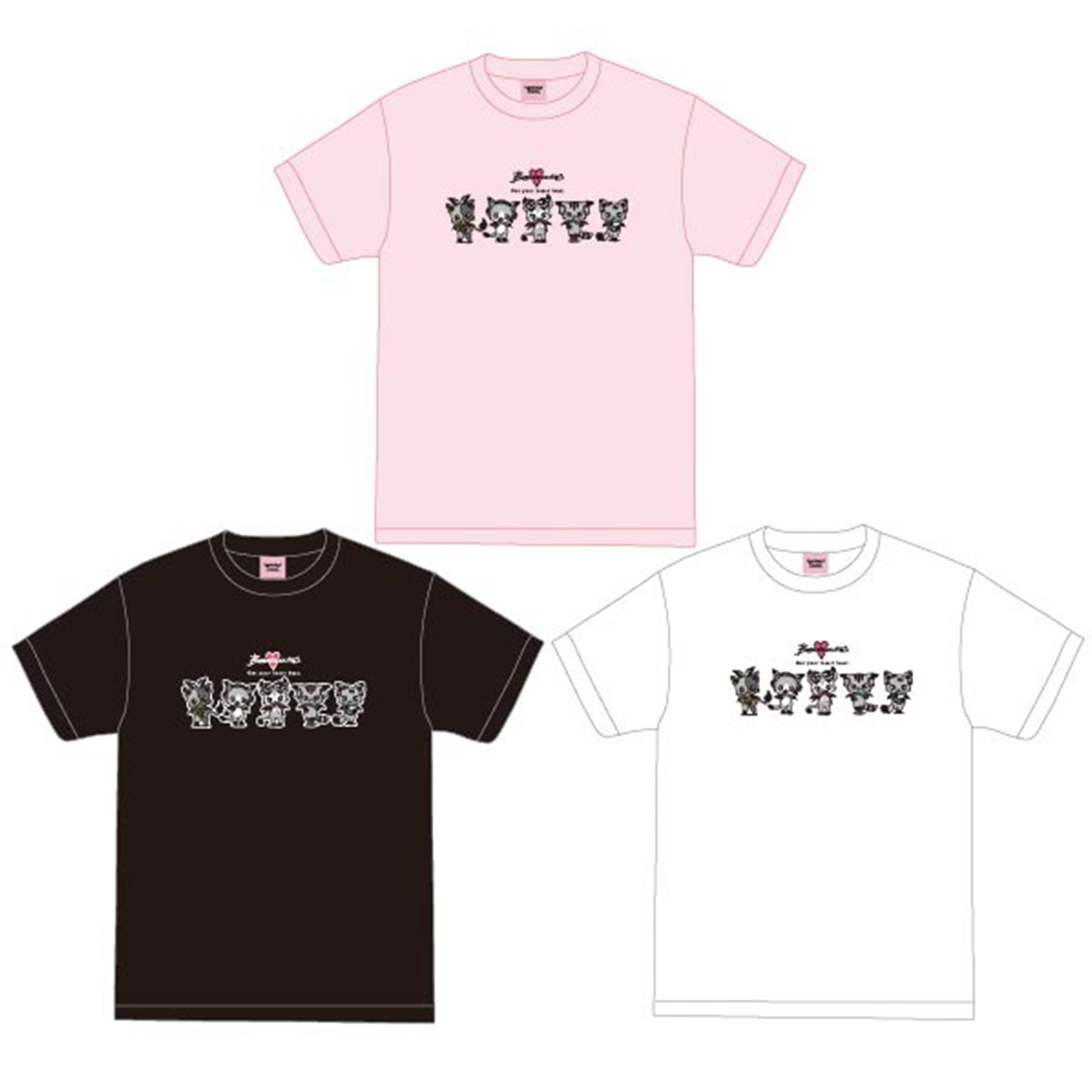 BeatcatsTシャツ④(ピンク)　キャラクター 商品画像09