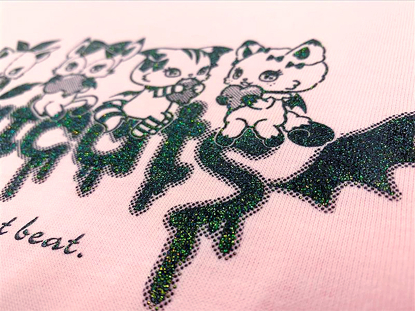 BeatcatsTシャツ①(ピンク)　Logo 商品画像04