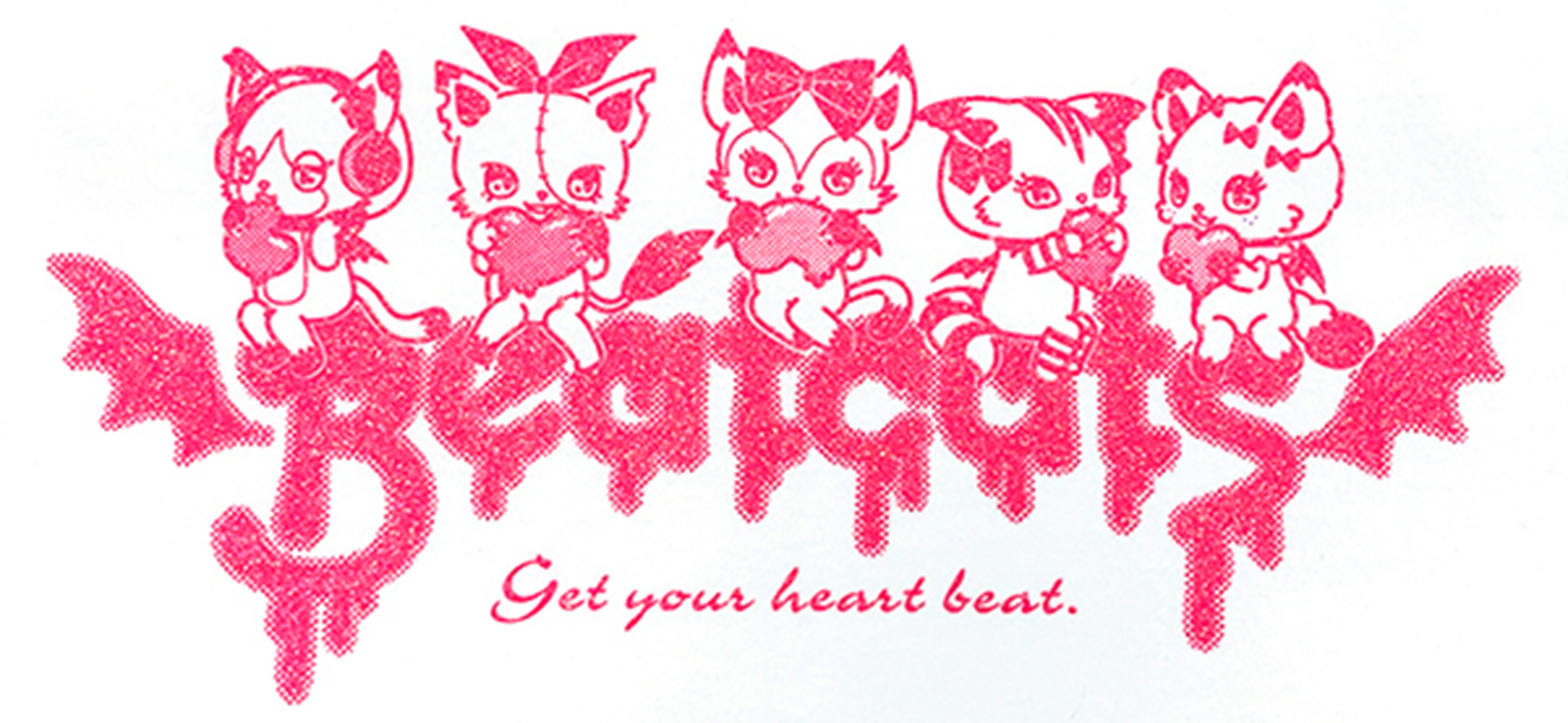 BeatcatsTシャツ③(ホワイト)　Logo 商品画像02
