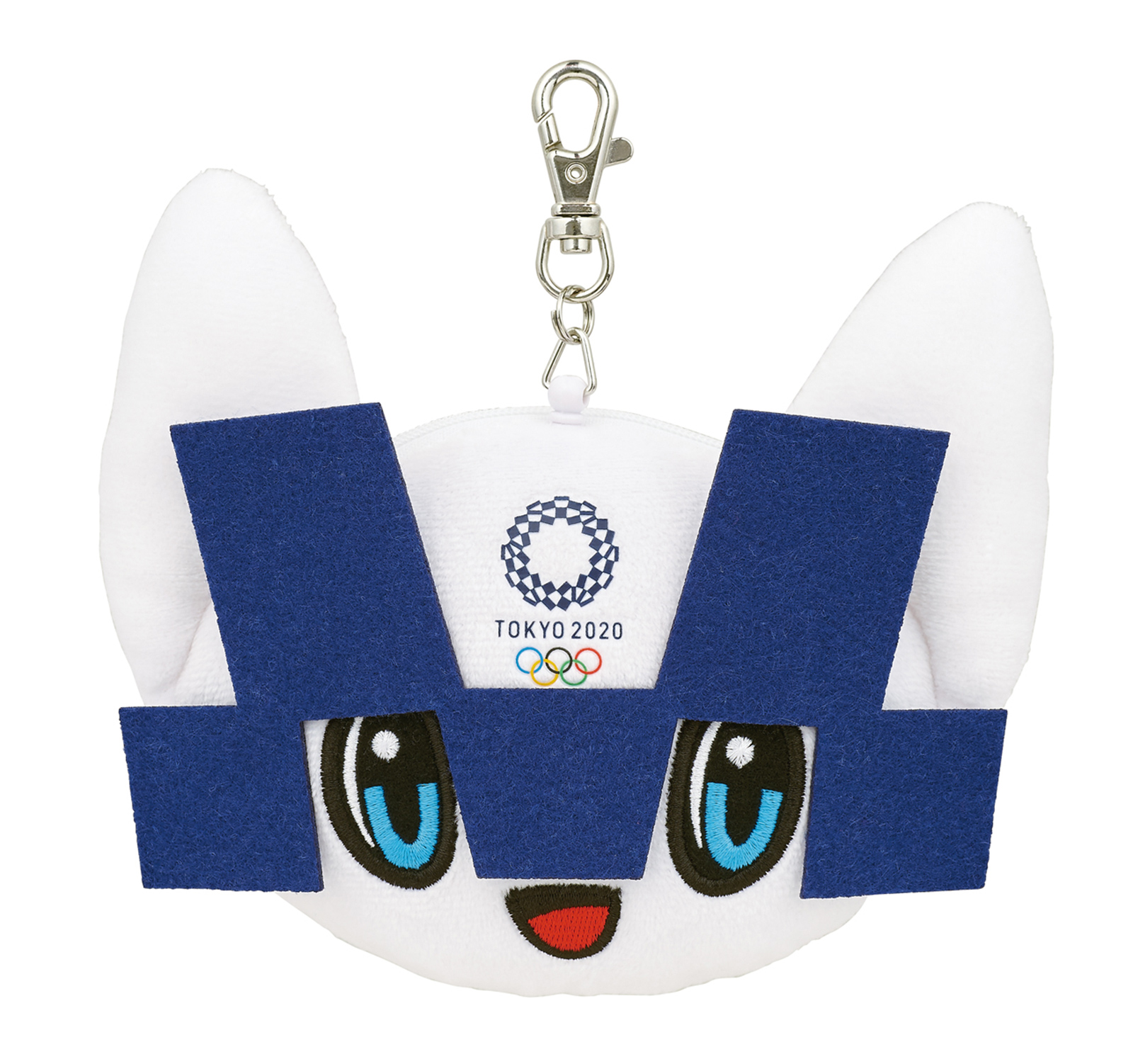 東京2020 オリンピックマスコット ミライトワ リール付ぬいぐるみパスケース 商品画像01